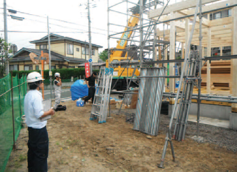 現場の安全を守るためにパトロールを実施