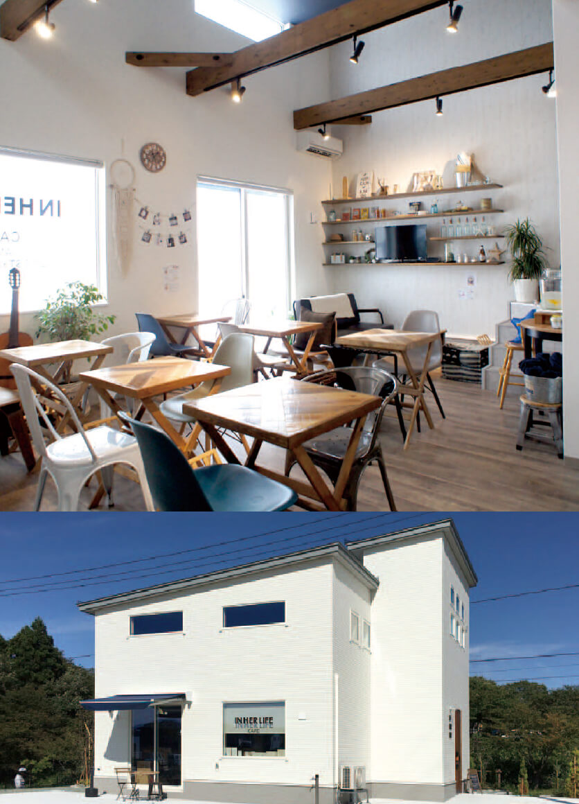 IN HER LIFE / カフェ