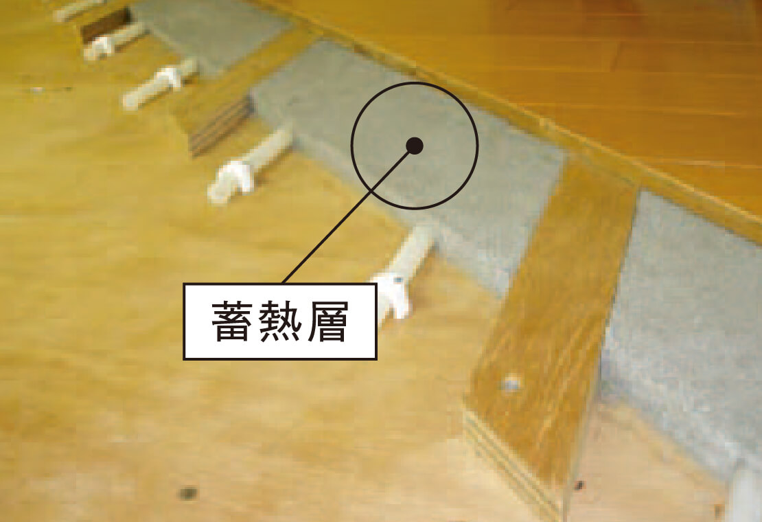 松美の家オリジナル全館床暖房