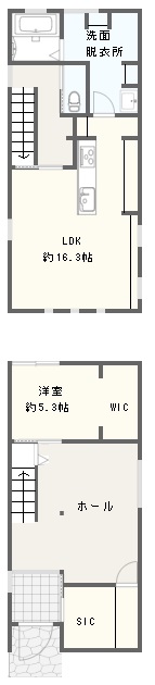 1LDK→2LDKに変更可能